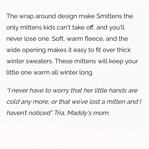 NWT! January Baby - Smittens - Fuchsia (18-24 months) - Picture 2 of 6